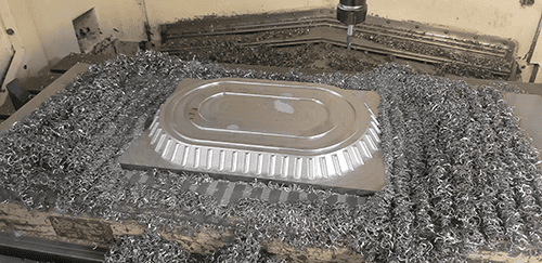 سینی بیضی شکل کنگره دار